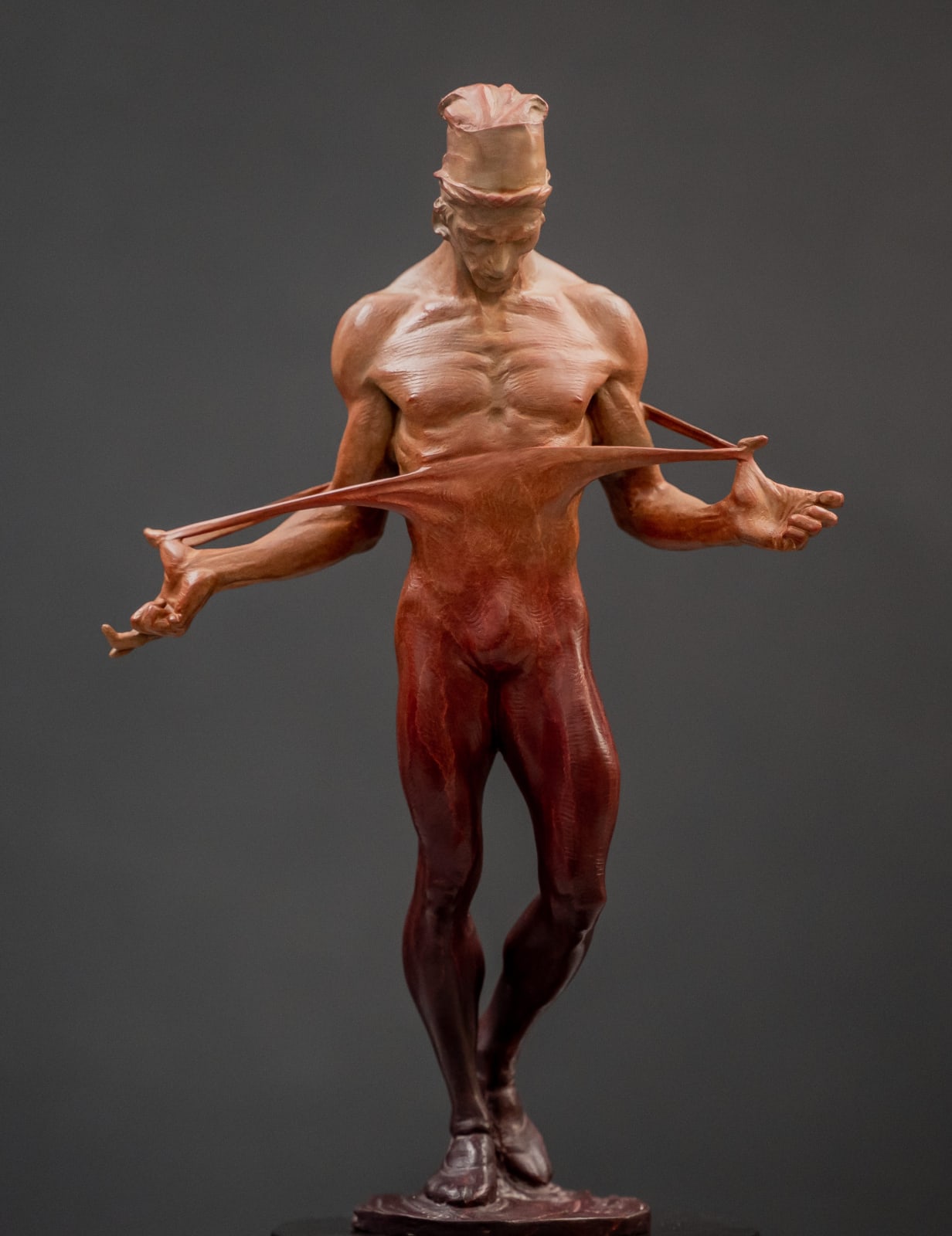 Richard MacDonald, Nureyev, Atelier, Red, 2021