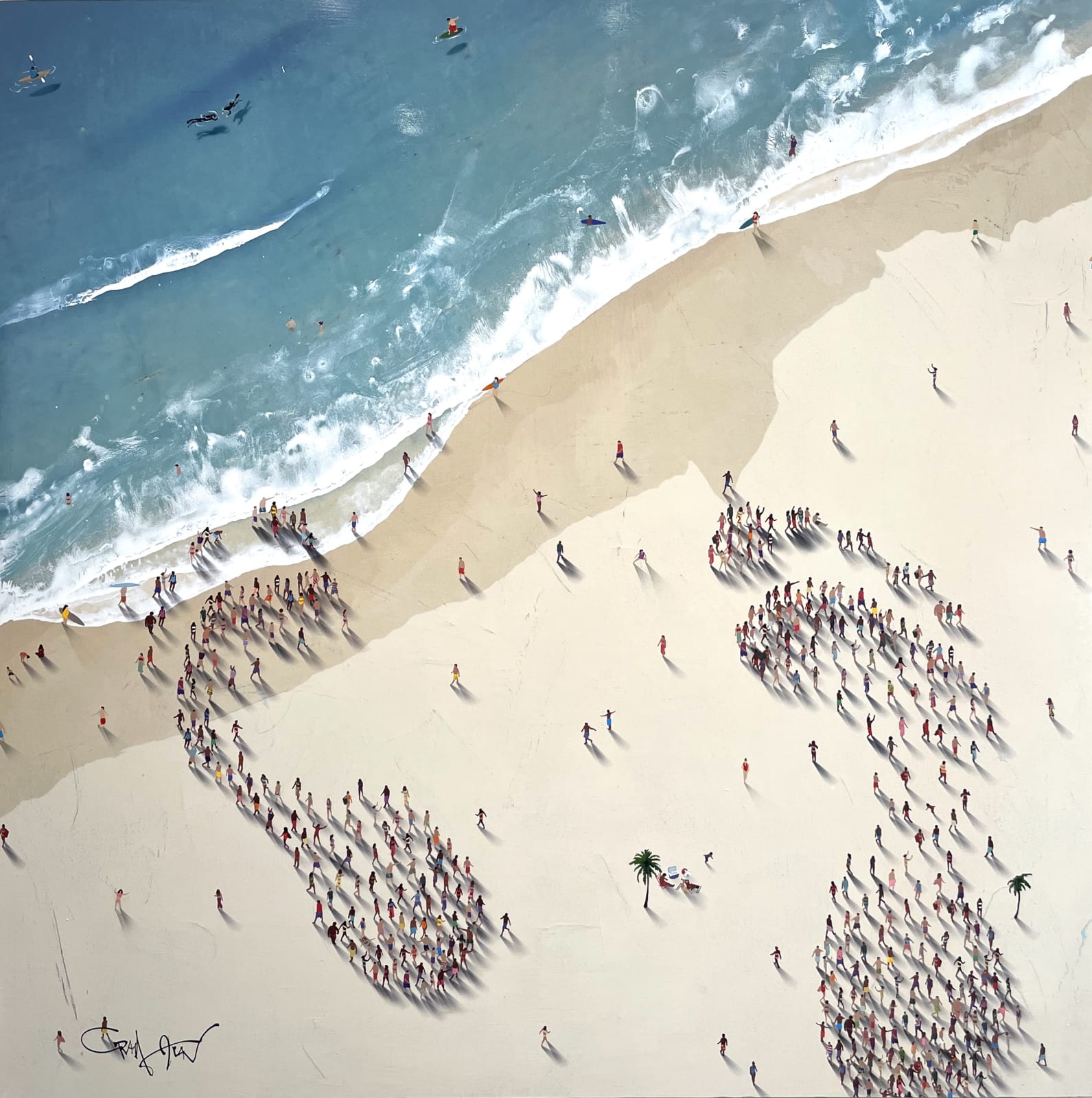 Craig Alan , Footprints of Memories, 2019