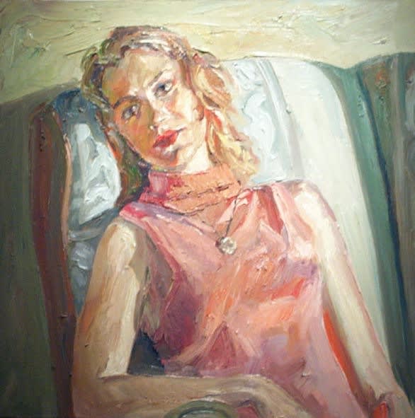Jian Wang, Girl in Pink, 2005