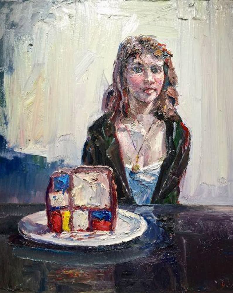 Jian Wang, Mondrian Cake, 2015