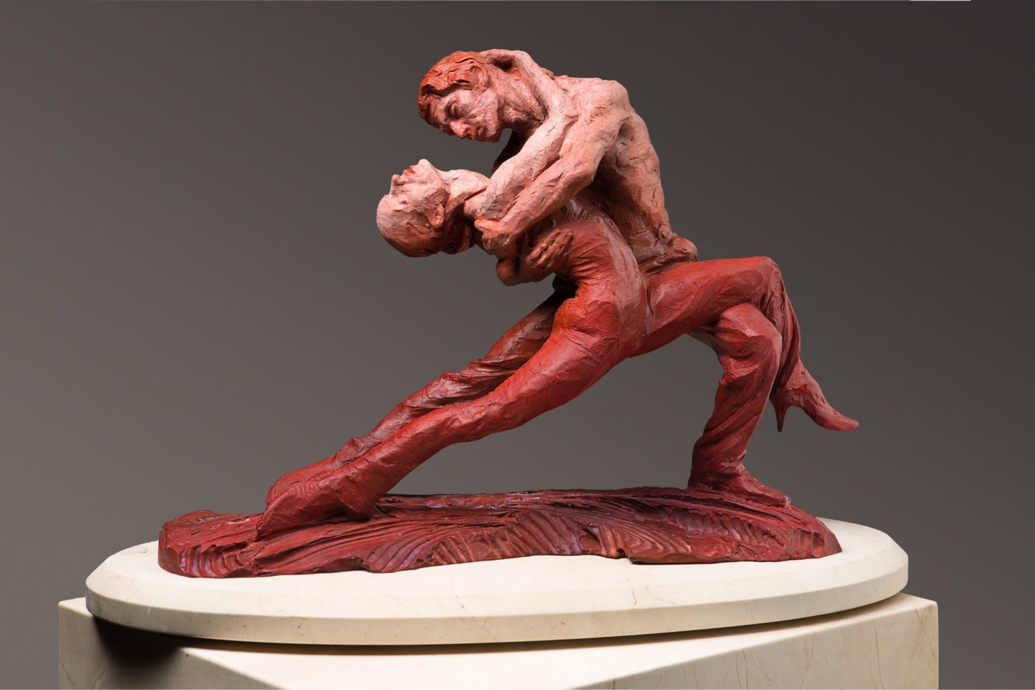 Richard MacDonald, Tango Study I, Red, 2015