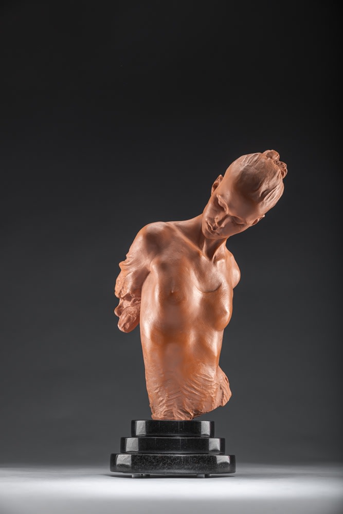 Richard MacDonald, Angelic Crystal, Atelier, Terracotta, 2005