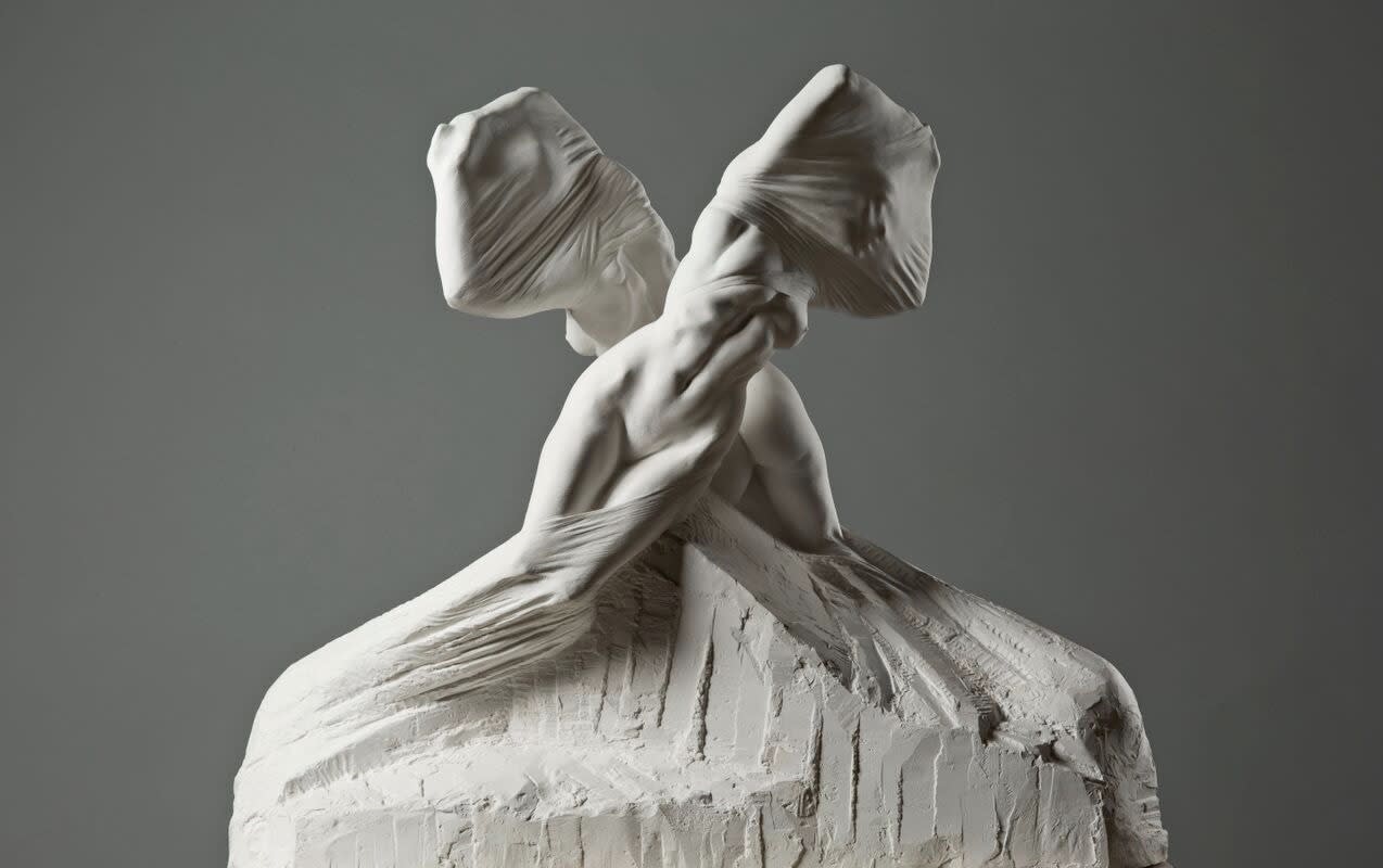 Richard MacDonald, Endymion, Marble Resin, 2016
