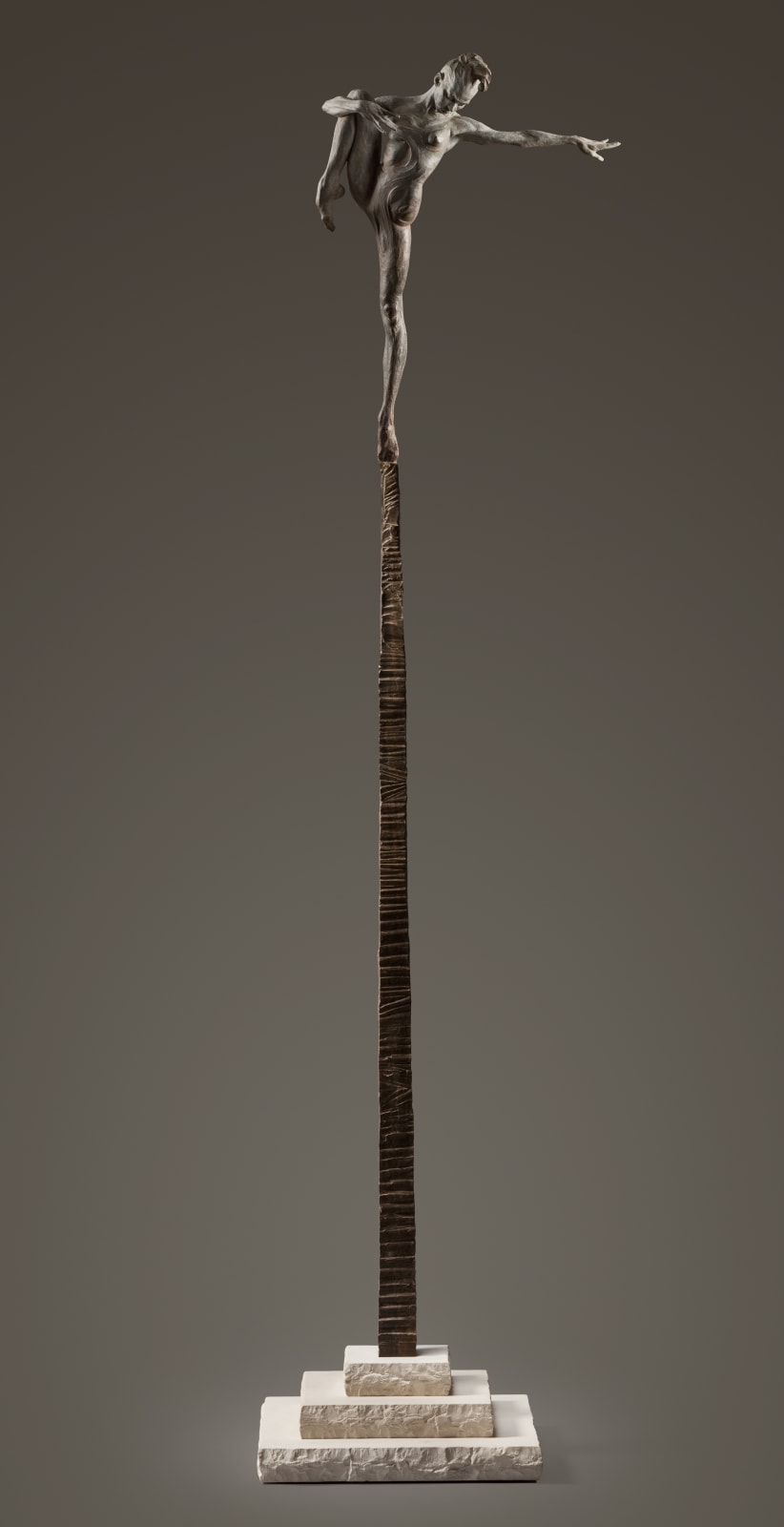 Richard MacDonald , Contemporary Nude Spire III Column - Liberty, 2012