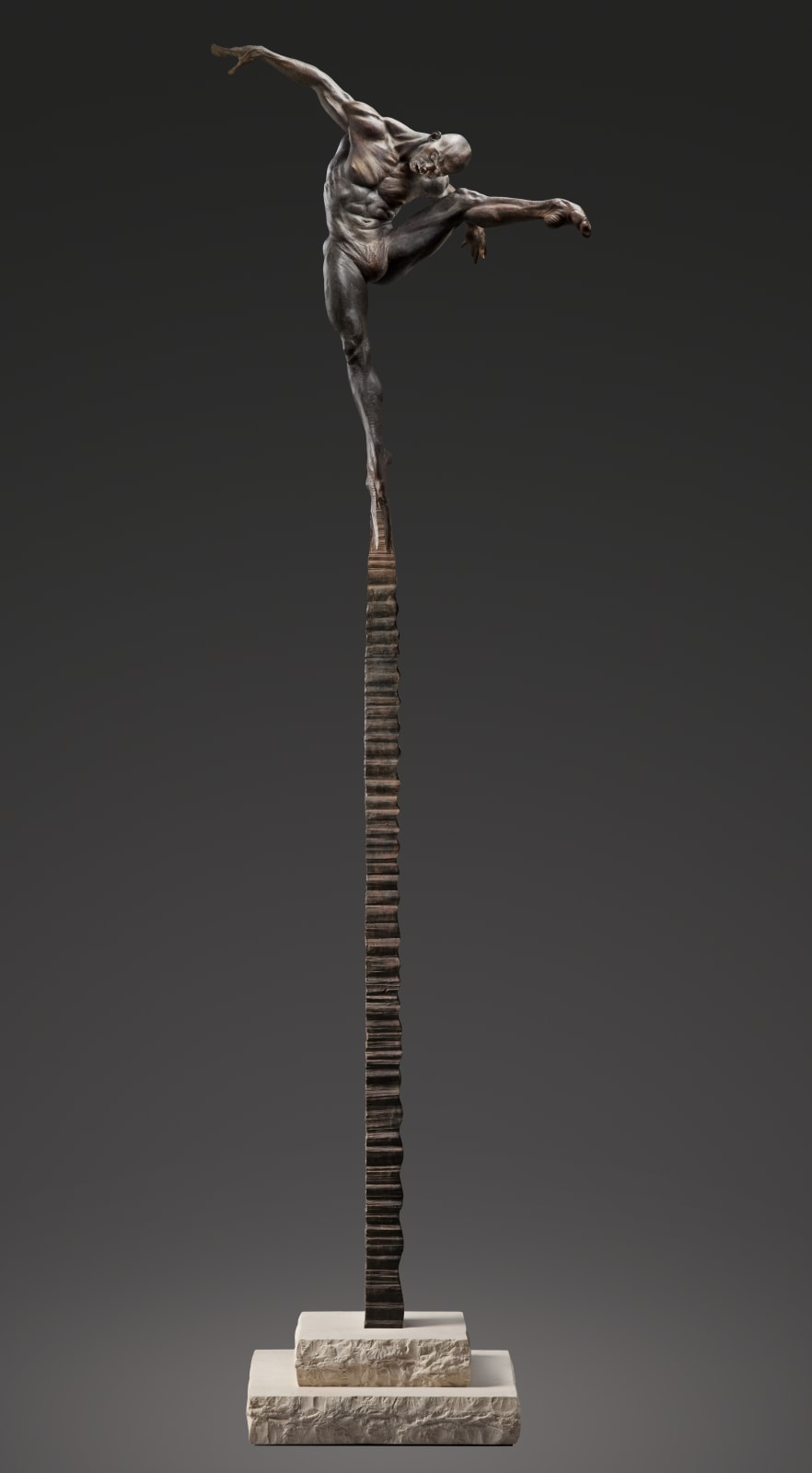 Richard MacDonald, Ritual Male Dancer, Column, 2012