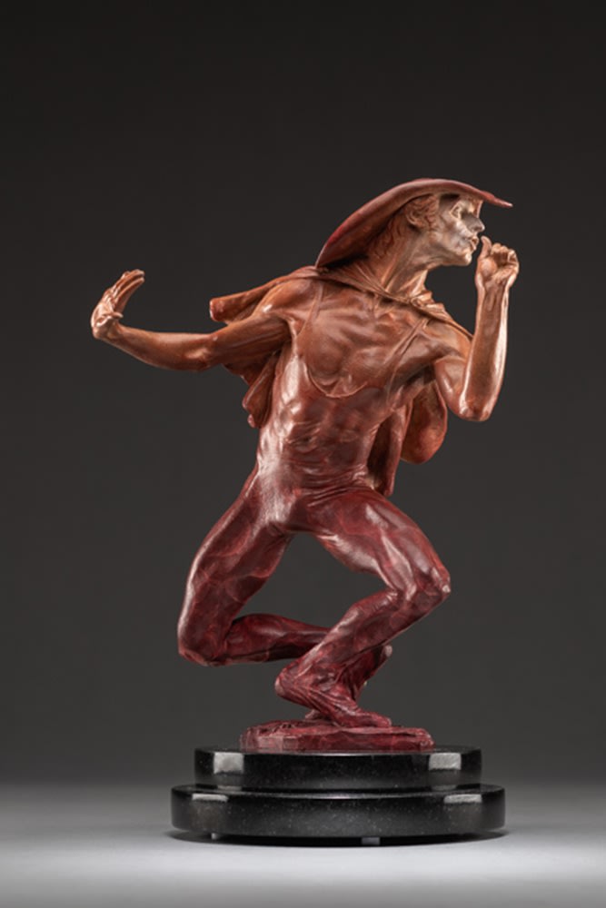 Richard MacDonald, Whiteface, Atelier, Red, 2016