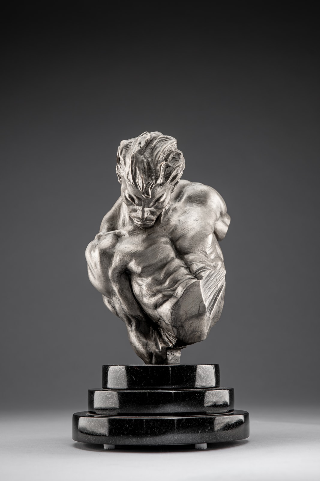 Richard MacDonald, Gymnast Bust, Platinum, 2016