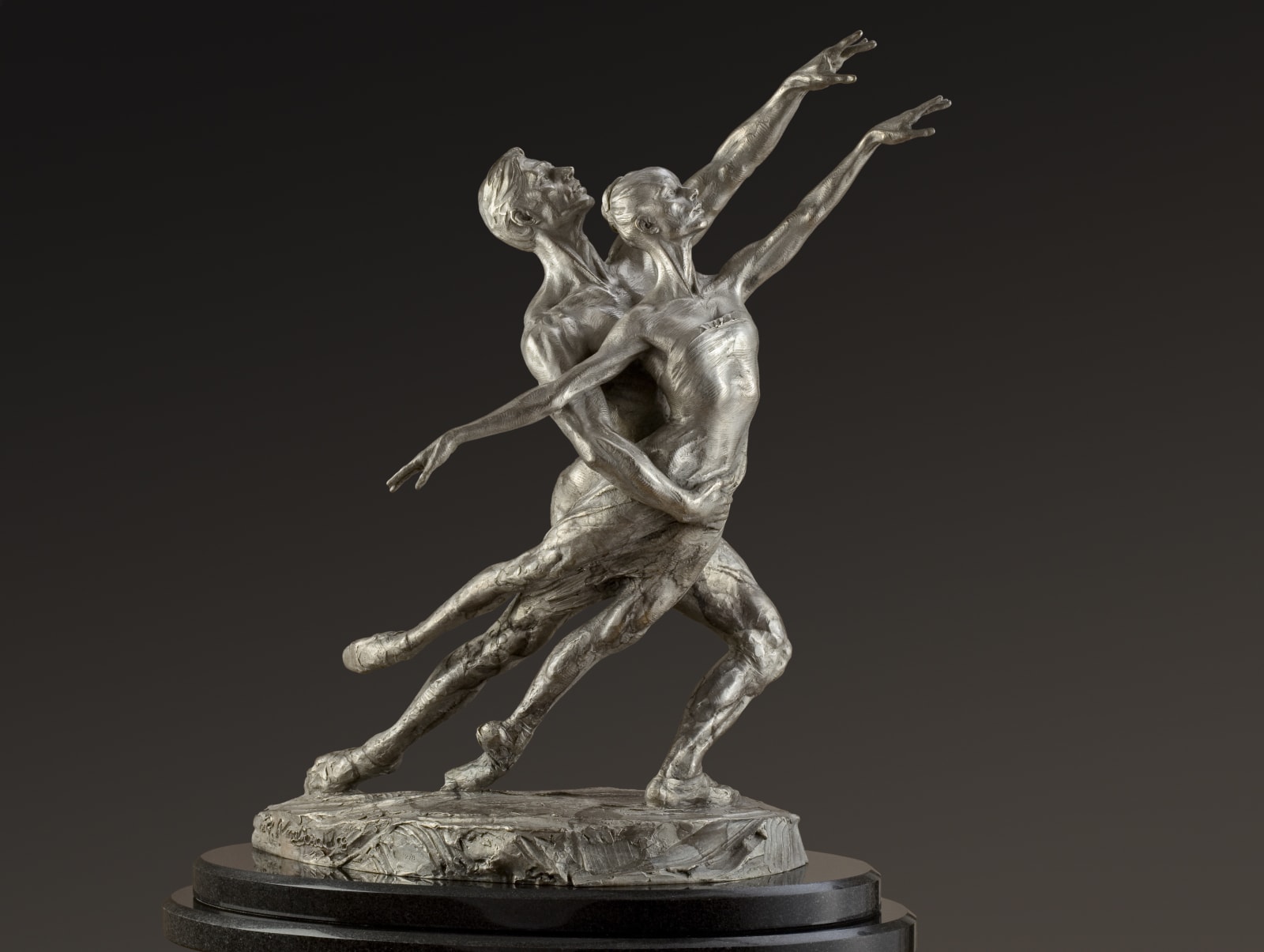 Richard MacDonald, Pas de Deux Elegance, Platinum, Artist Proof, 2009