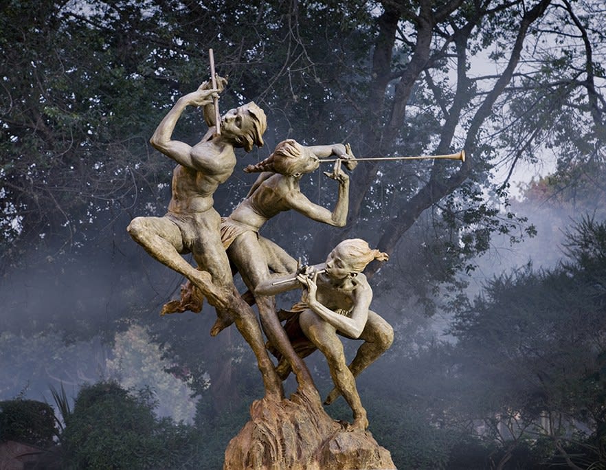 Richard MacDonald , Joie de Vivre, Life Size, Draped, 2007