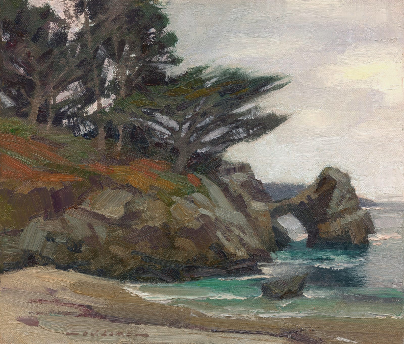 Jim Lamb, Archway, Gibson Beach - Pt Lobos, 2015