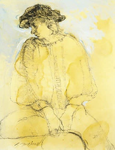 Richard MacDonald, Tambourine Man II, Serigraph, 1995