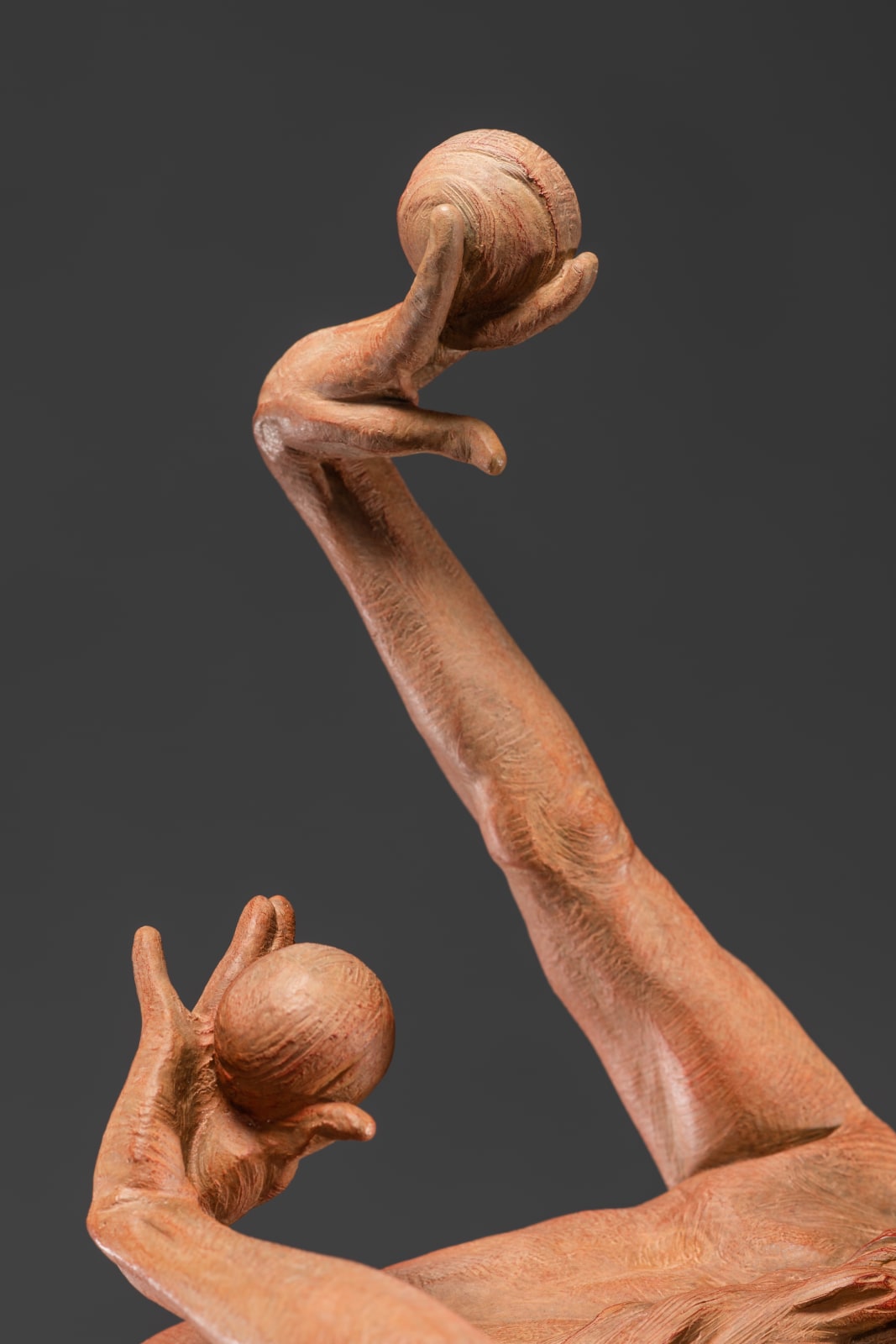 Richard MacDonald, Blind Courage, Third Life, Red, 2018