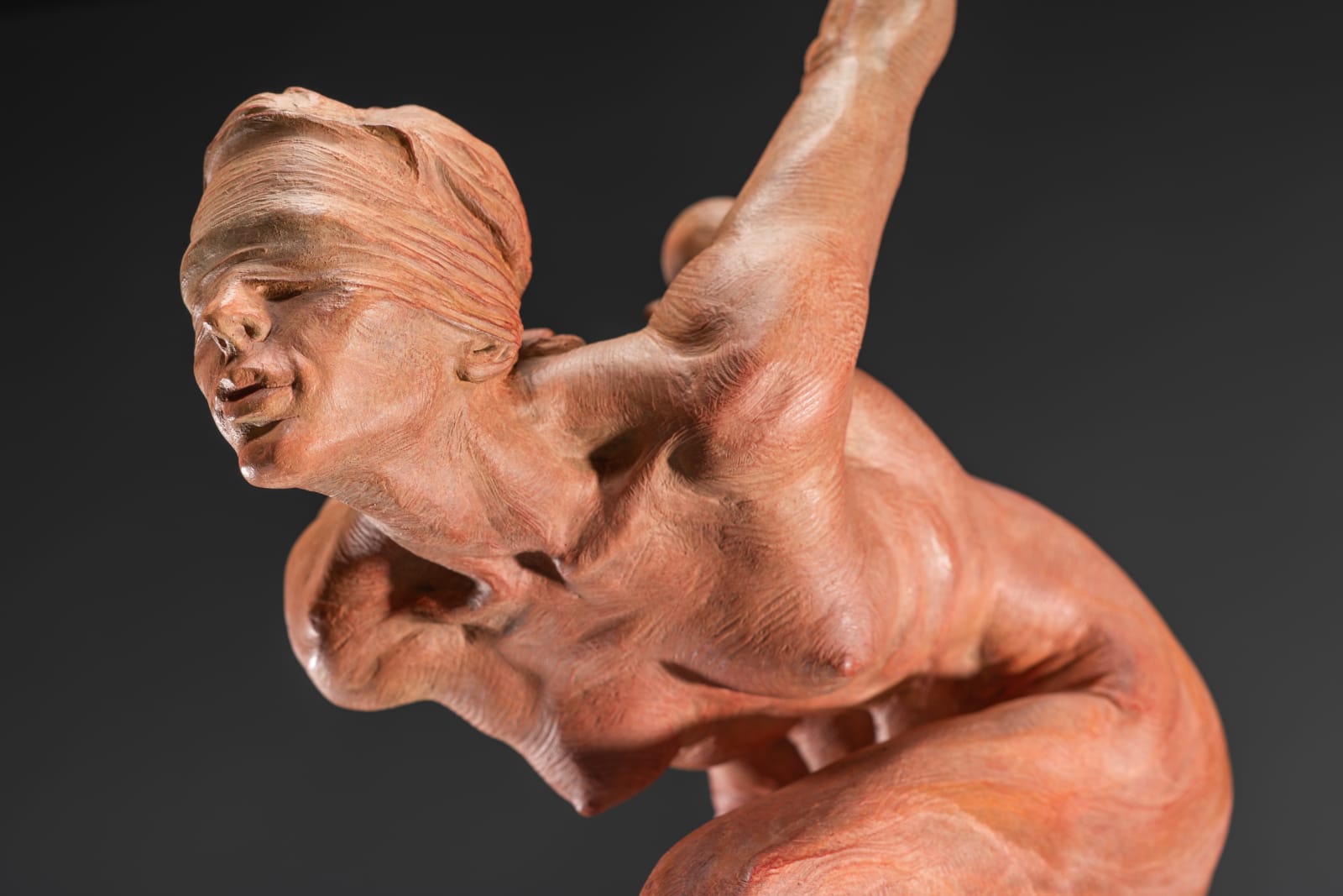 Richard MacDonald, Blind Courage, Third Life, Red, 2018