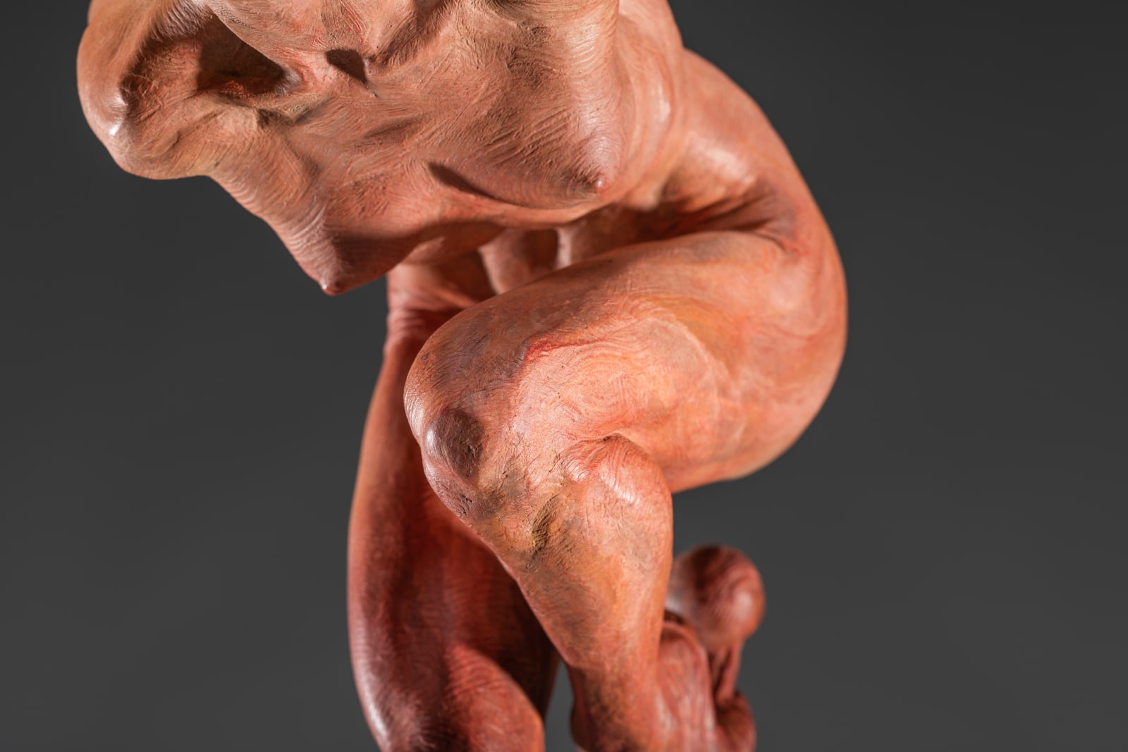 Richard MacDonald, Blind Courage, Third Life, Red, 2018