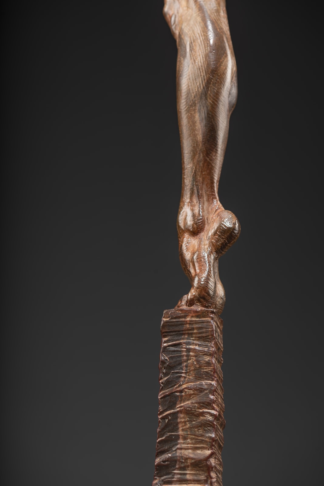 Richard MacDonald, Contemporary Nude Spire IV Column - Clarity, 2012