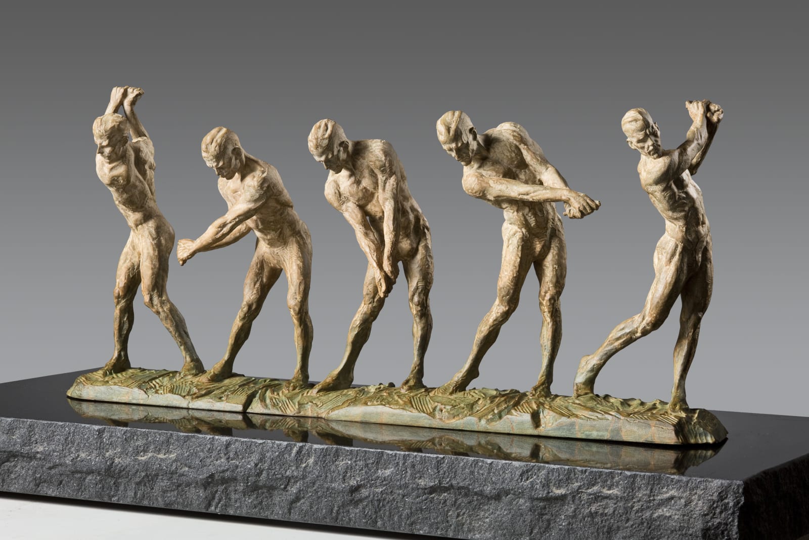 Richard MacDonald , Anatomy of Golf I-V, Atelier, 2016