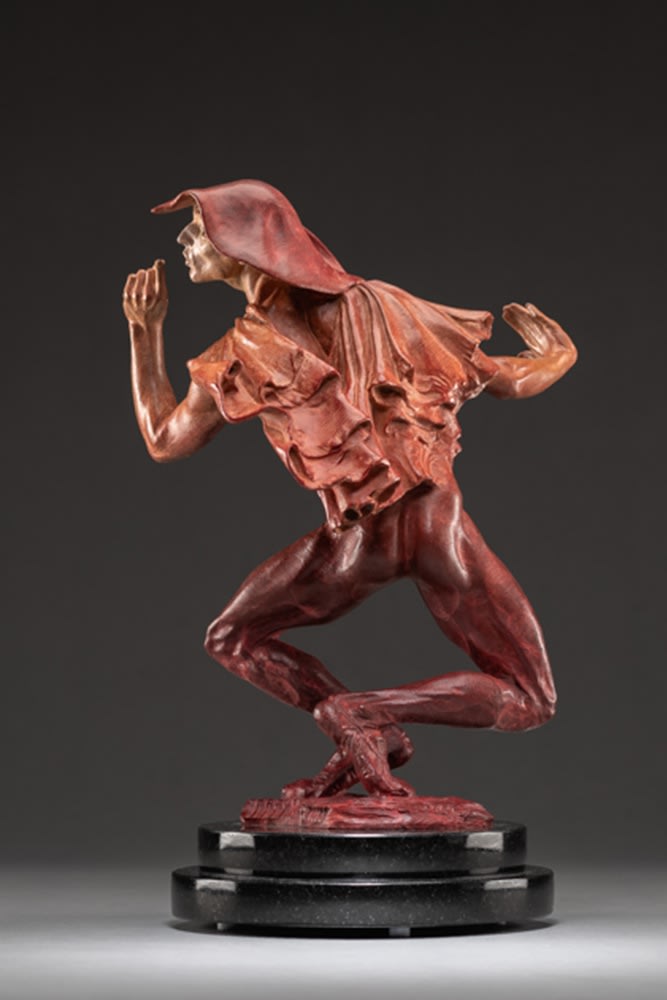 Richard MacDonald, Whiteface, Atelier, Red, 2016