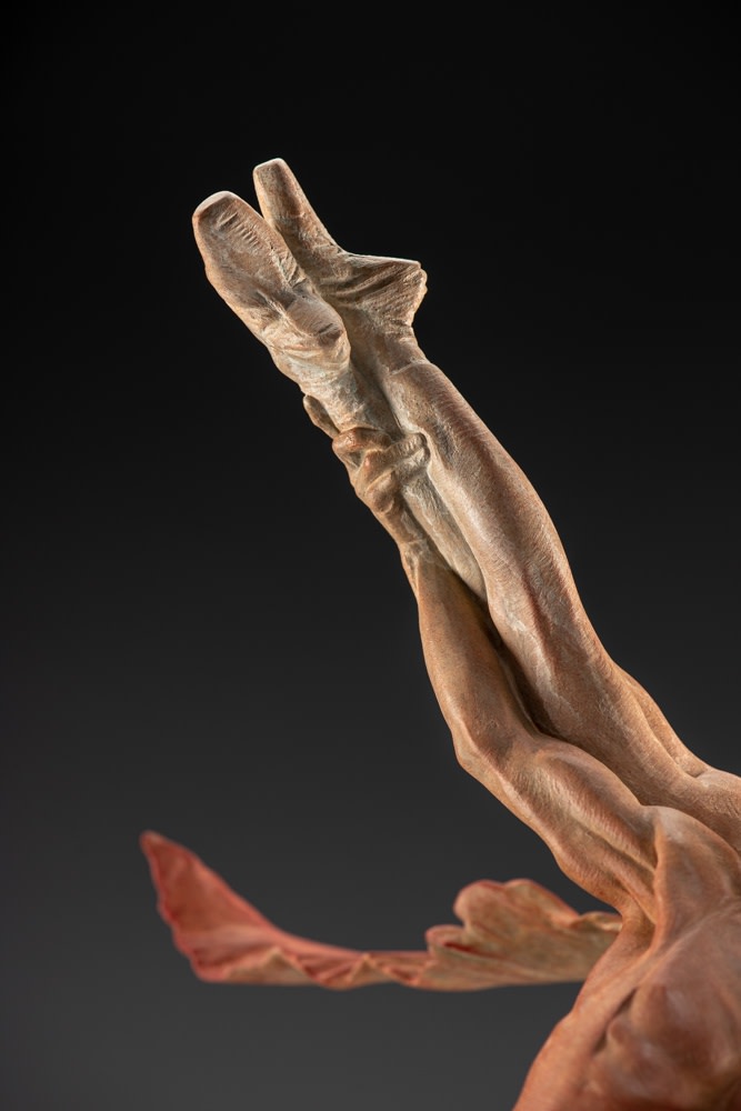 Richard MacDonald, Doves, Atelier, Red, 2015