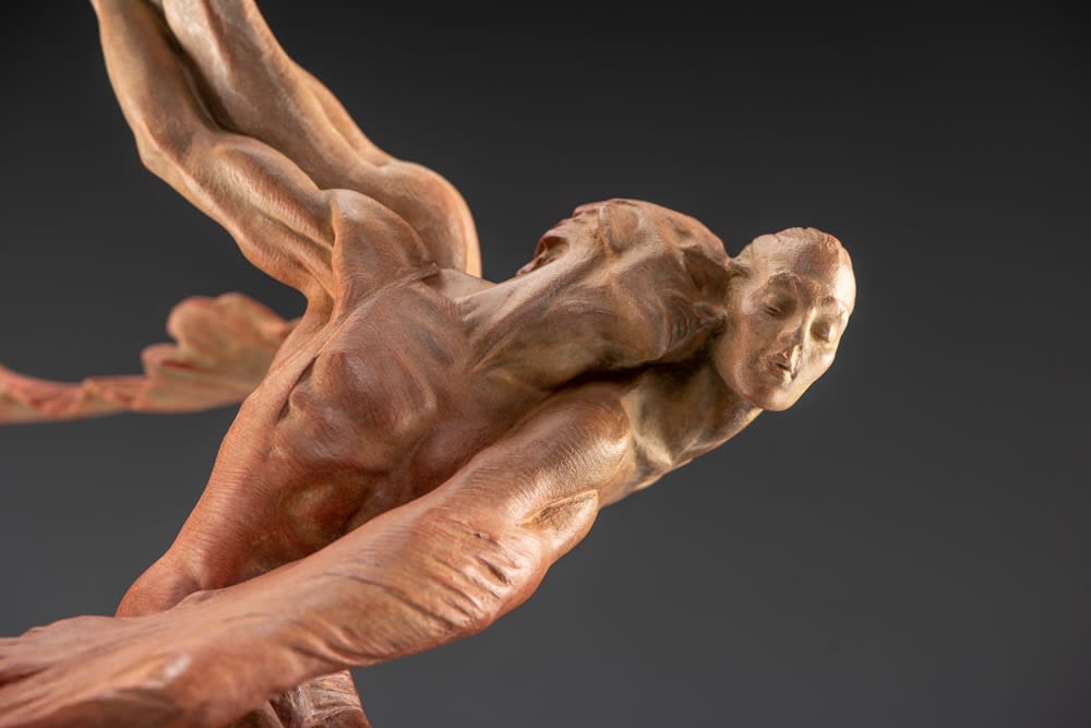Richard MacDonald, Doves, Atelier, Red, 2015