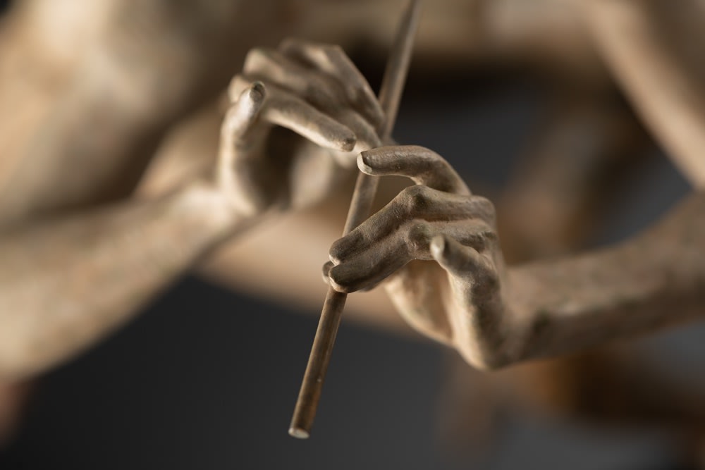 Richard MacDonald, Piper, Draped, Atelier, 2015