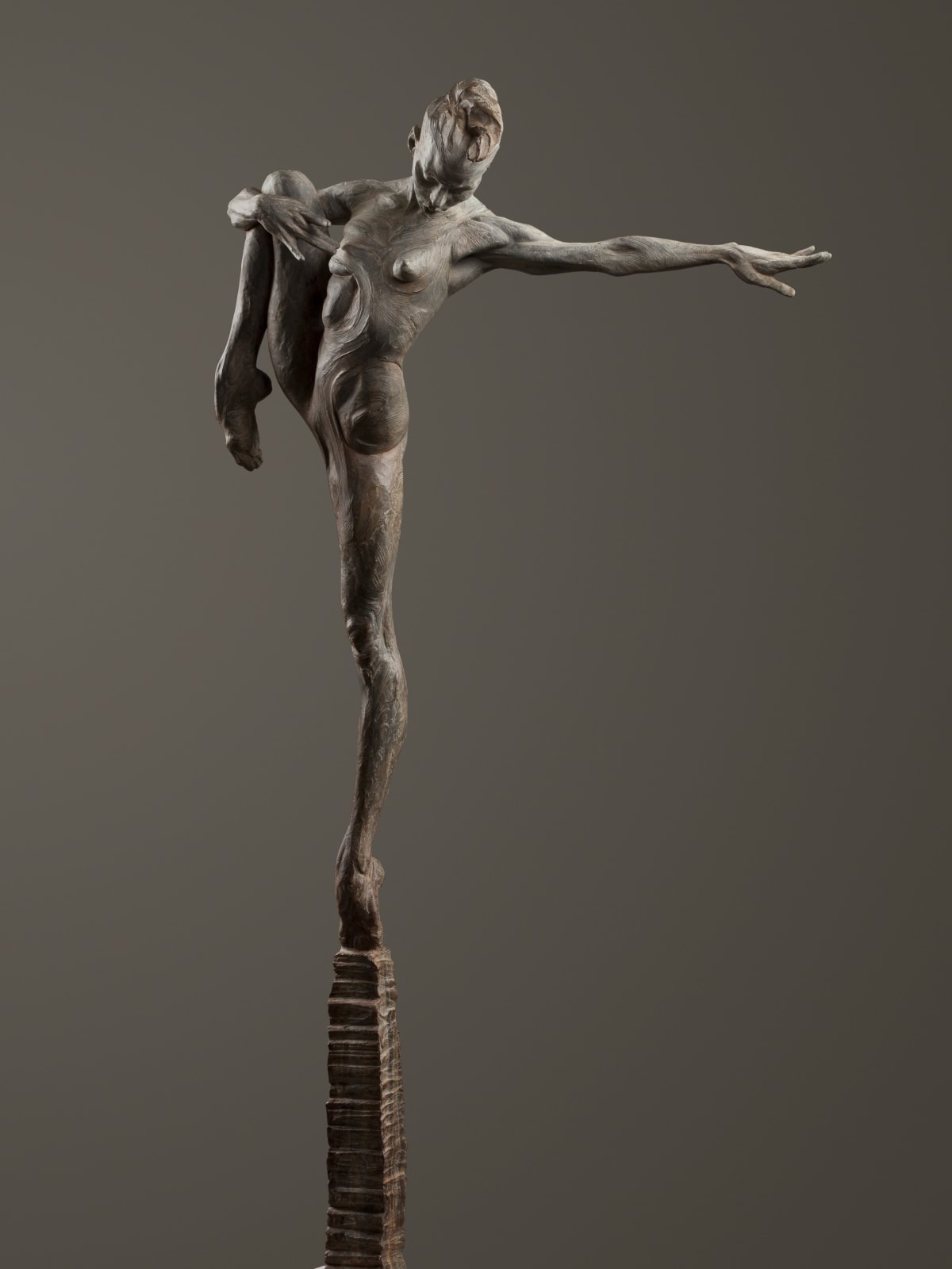 Richard MacDonald , Contemporary Nude Spire III Column - Liberty, 2012
