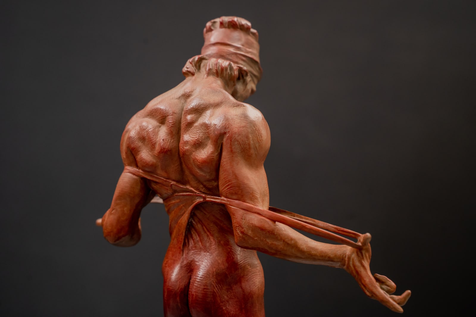 Richard MacDonald, Nureyev, Atelier, Red, 2021