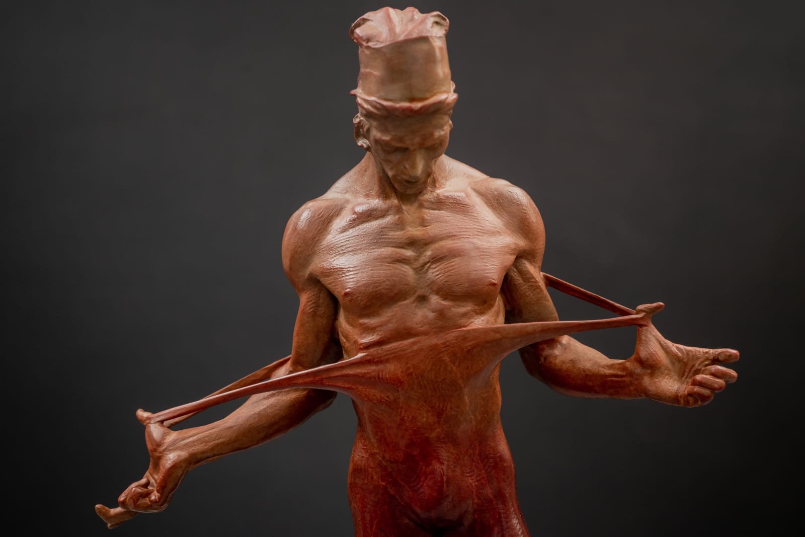 Richard MacDonald, Nureyev, Atelier, Red, 2021