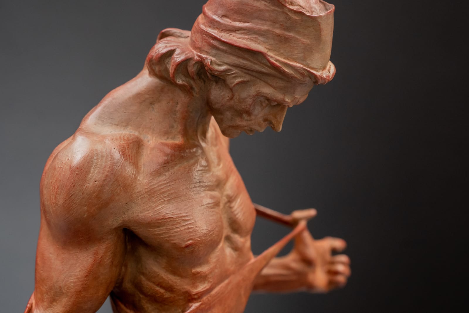 Richard MacDonald, Nureyev, Atelier, Red, 2021