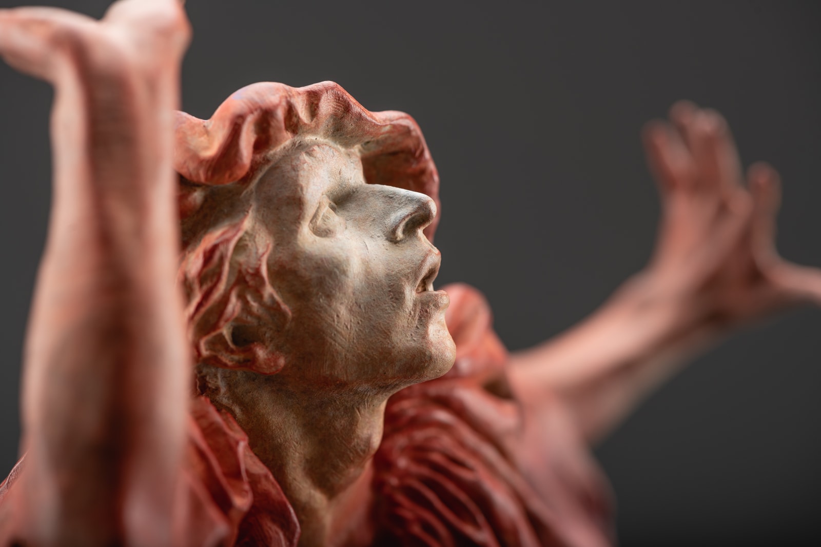 Richard MacDonald, Jacques, Atelier, Red, 2019