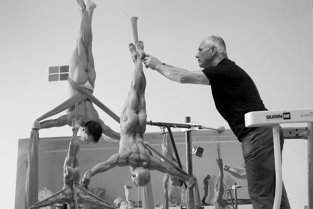 Richard MacDonald, Transcendance, Two Thirds, Platinum, Artist Proof, 2013