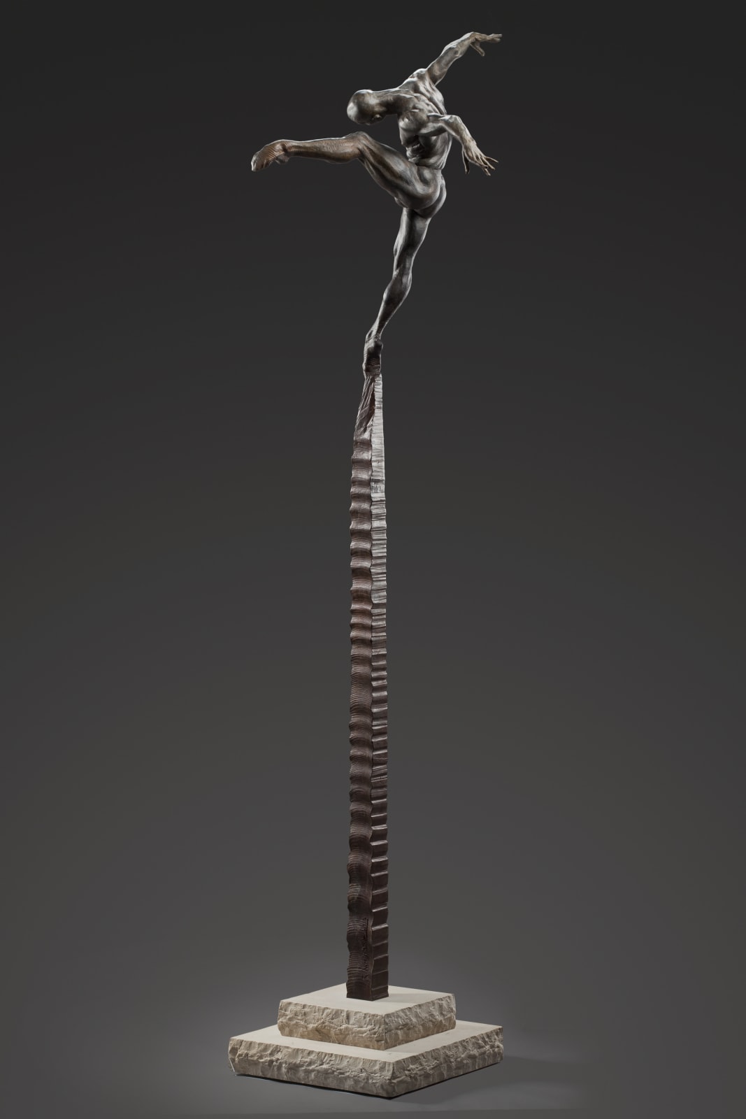 Richard MacDonald, Ritual Male Dancer, Column, 2012