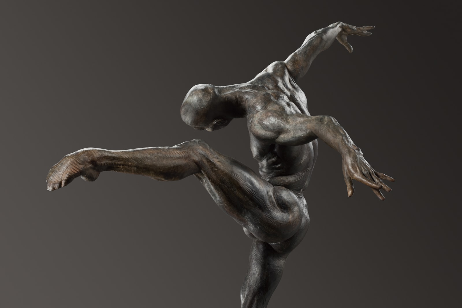 Richard MacDonald, Ritual Male Dancer, Column, 2012