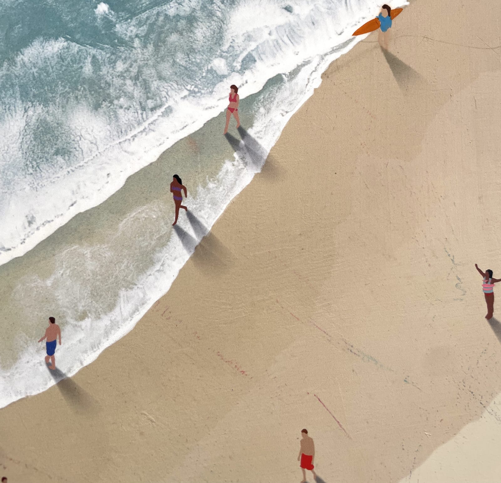 Craig Alan , Footprints of Memories, 2019