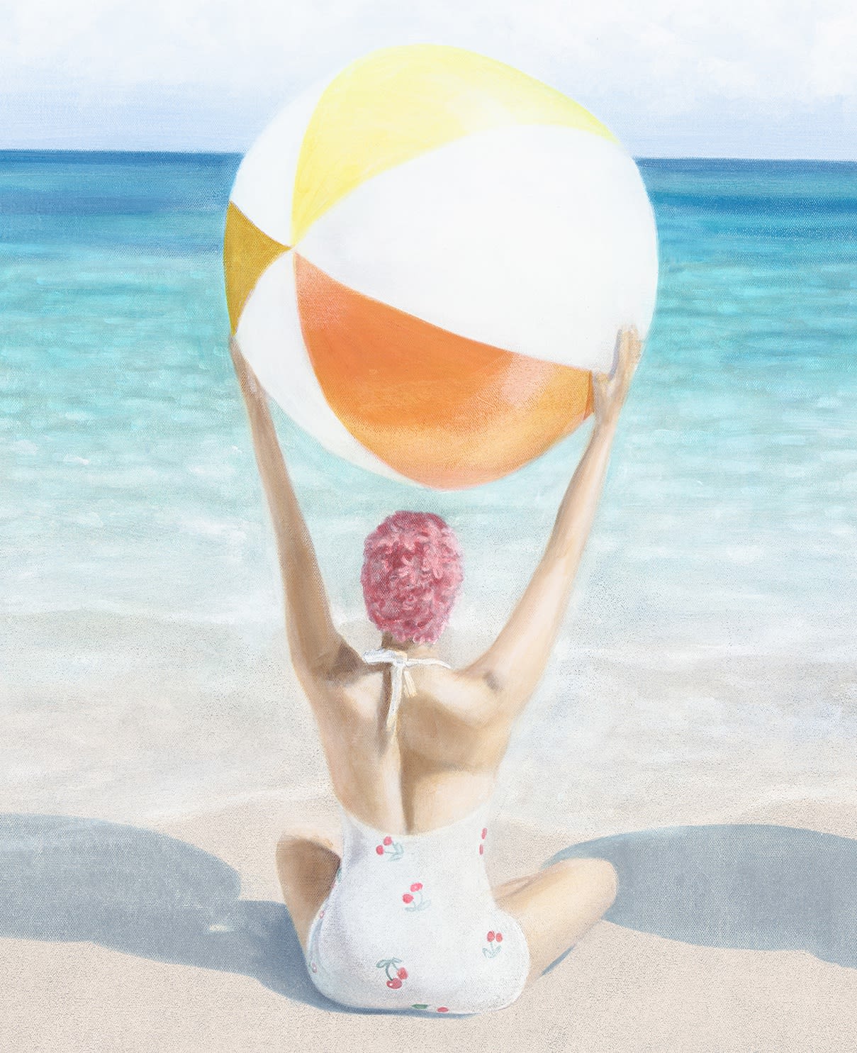 Elise Remender , Beach Balls and Bathers, 2024