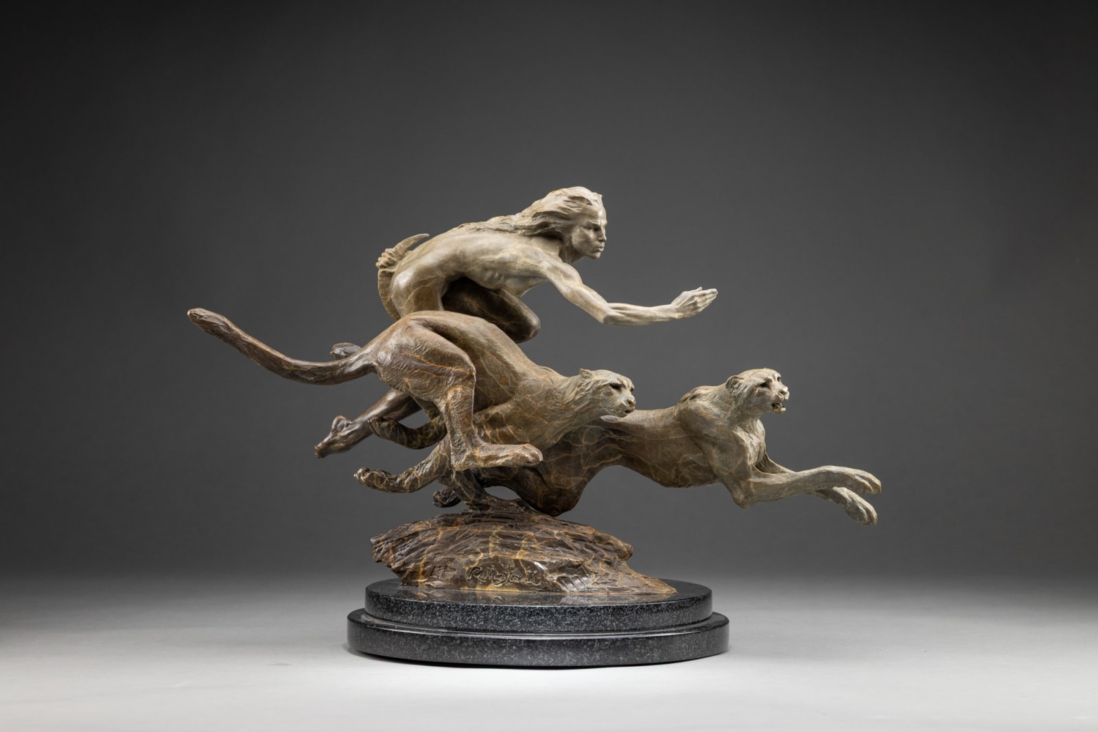 Richard MacDonald, Diana & The Coursing Cheetahs, Atelier , 2024