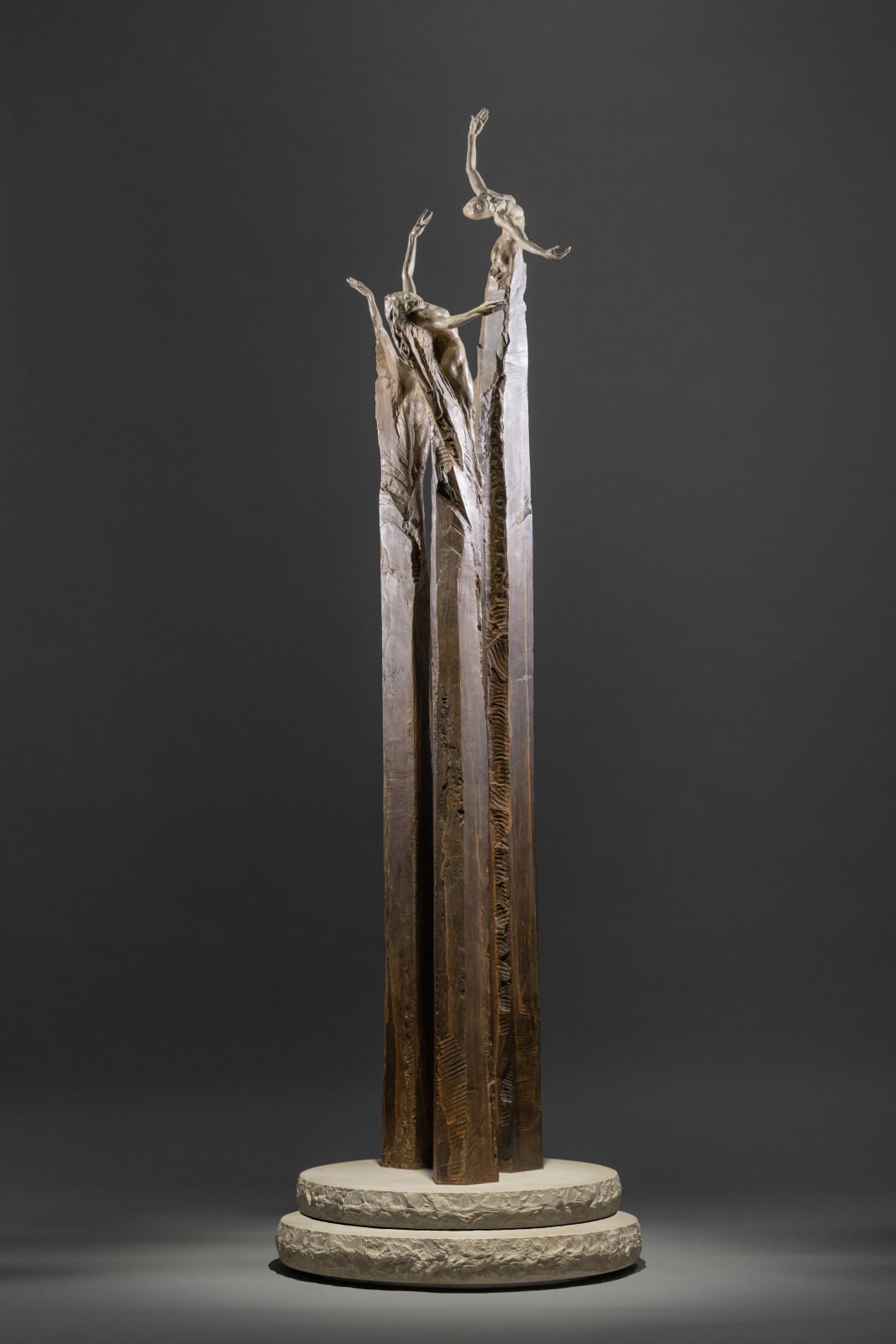 Richard MacDonald, Gathering of Graces, Quarter Life Column, 2019