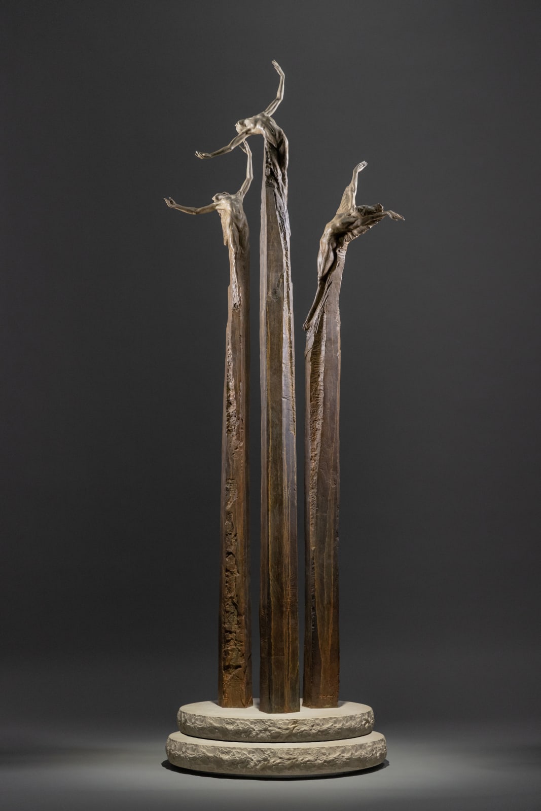 Richard MacDonald, Gathering of Graces, Quarter Life Column, 2019