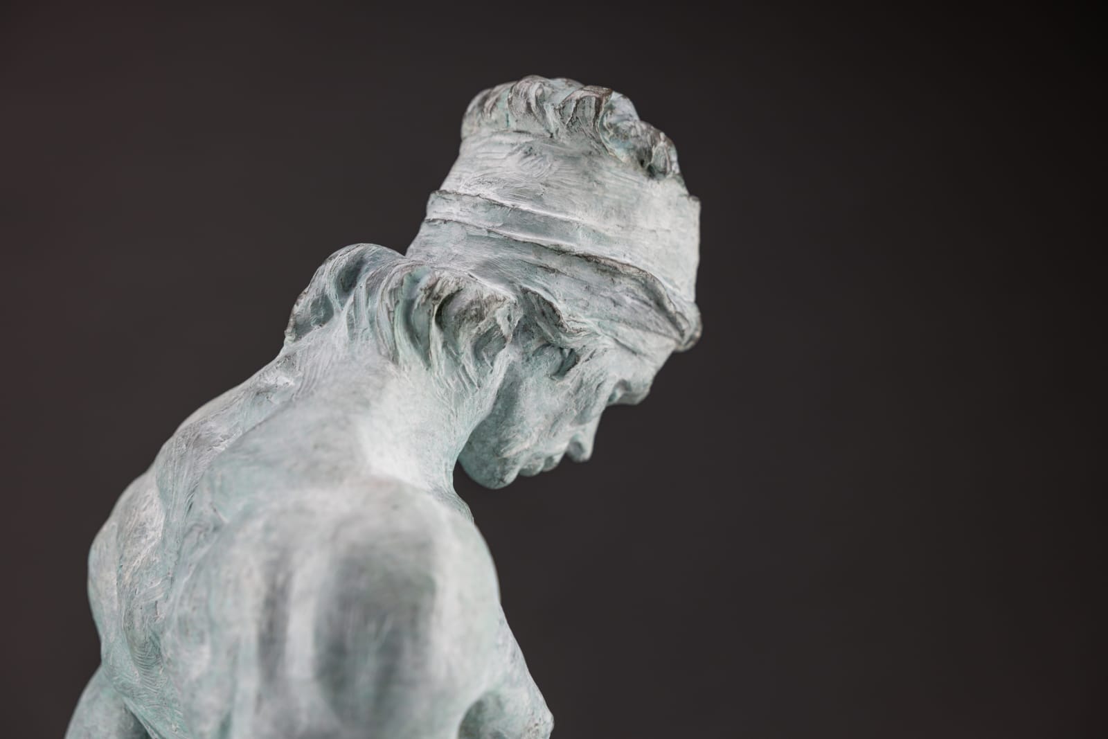 Richard MacDonald, Nureyev, Third Life Blue Patina, 2025