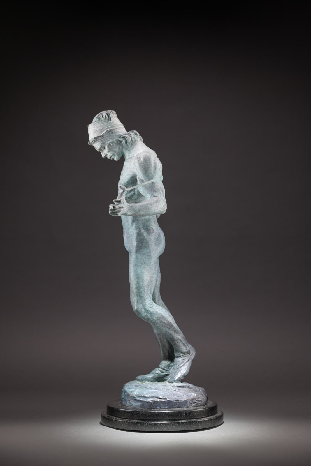 Richard MacDonald, Nureyev, Third Life Blue Patina, 2025
