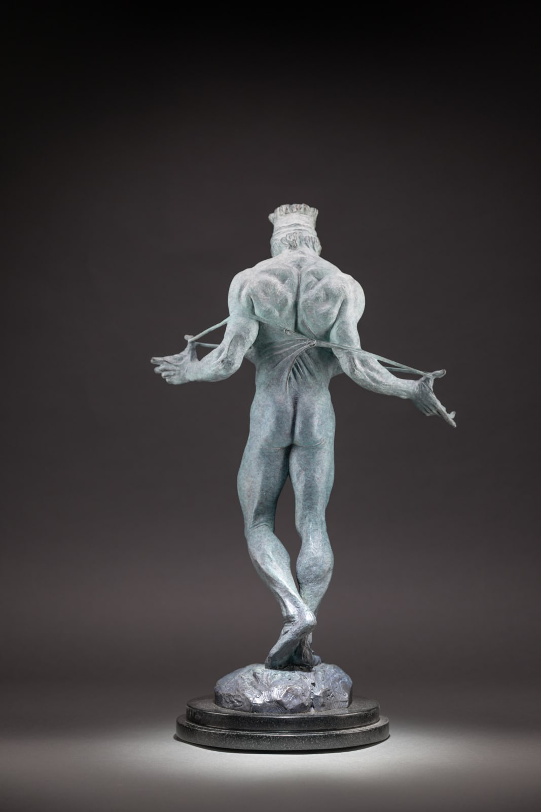 Richard MacDonald, Nureyev, Third Life Blue Patina, 2025