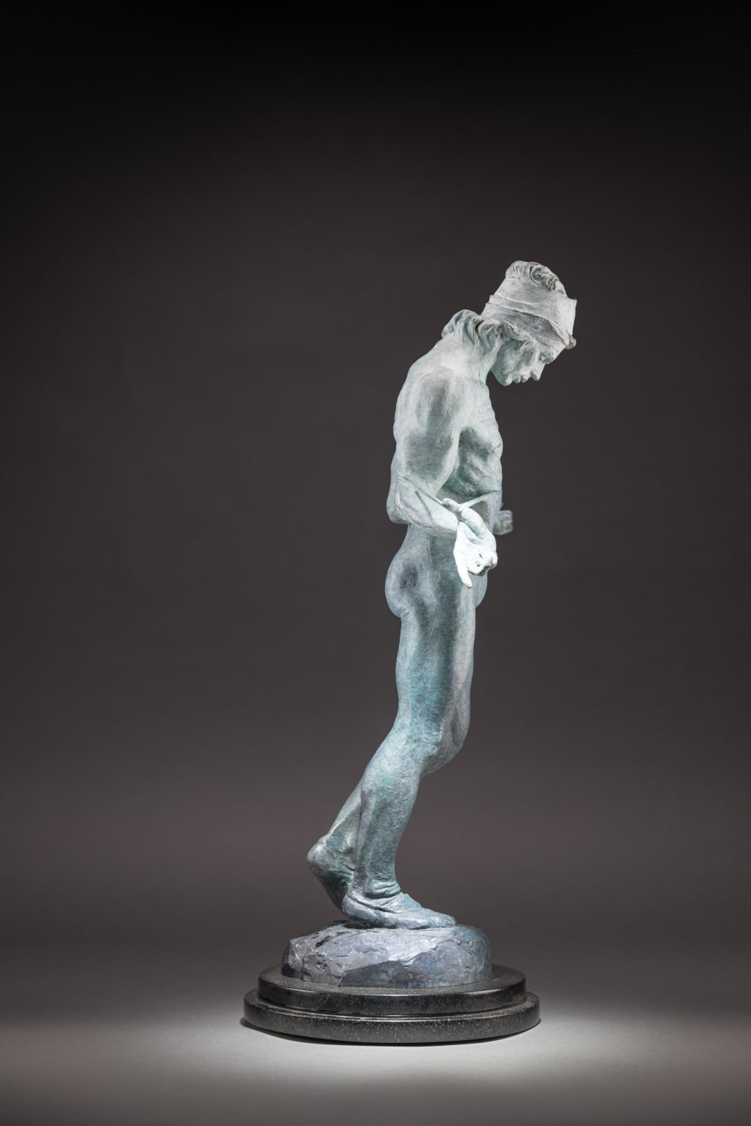 Richard MacDonald, Nureyev, Third Life Blue Patina, 2025