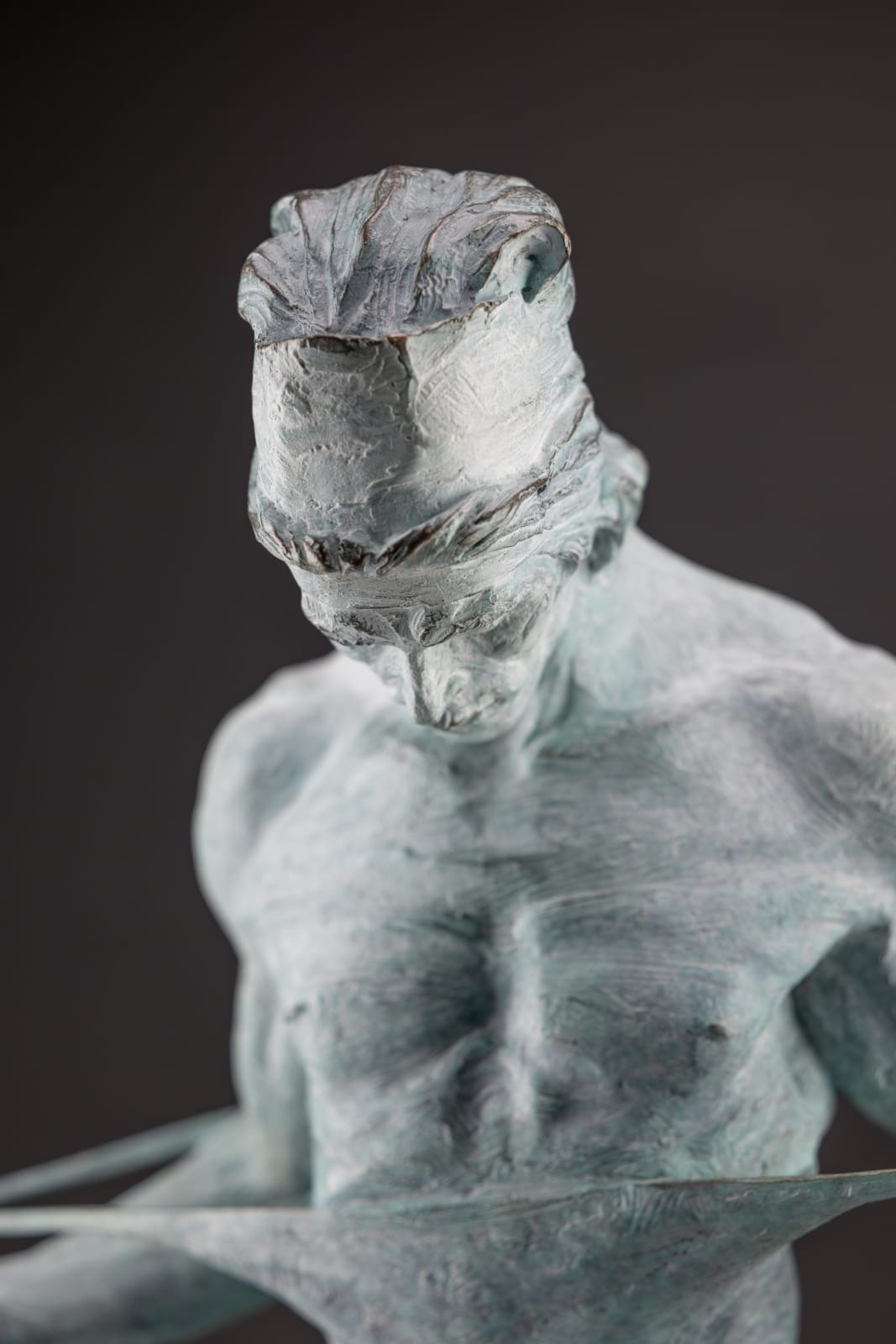 Richard MacDonald, Nureyev, Third Life Blue Patina, 2025