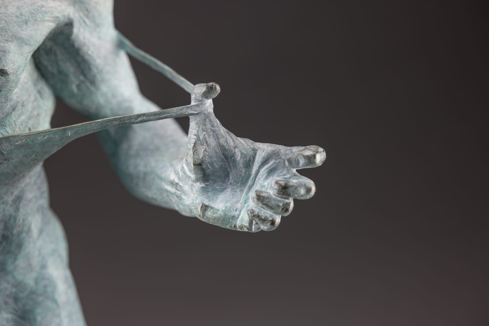 Richard MacDonald, Nureyev, Third Life Blue Patina, 2025