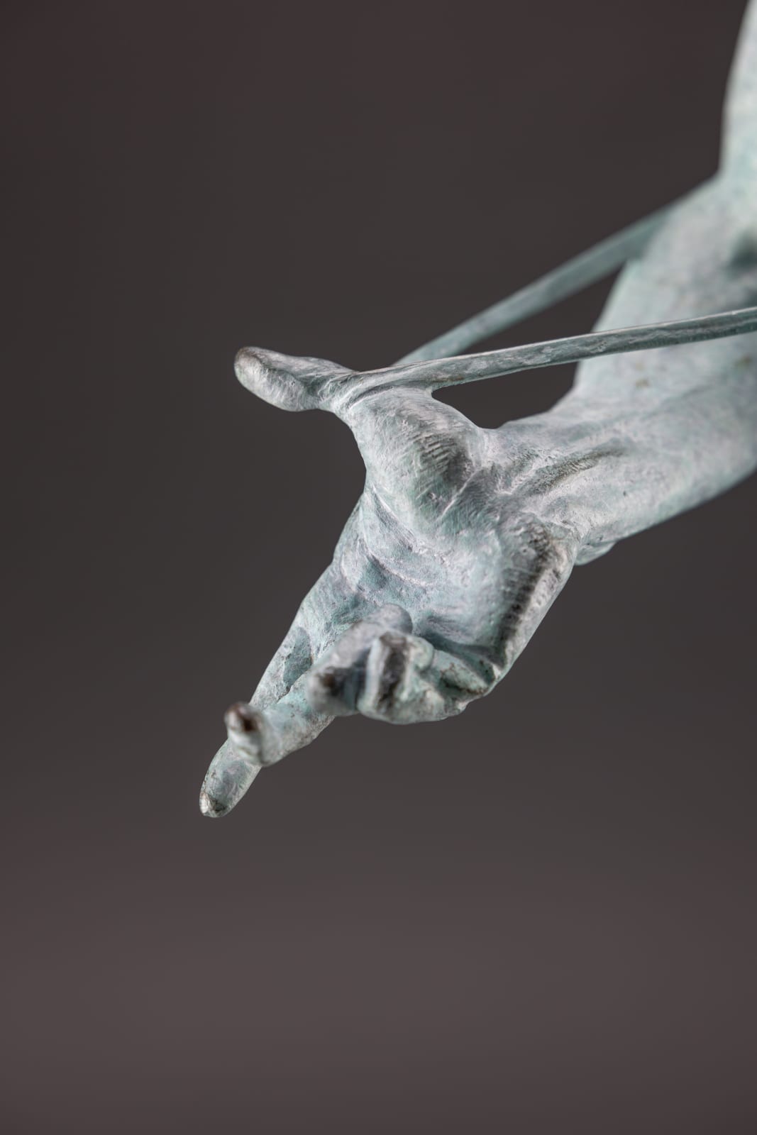 Richard MacDonald, Nureyev, Third Life Blue Patina, 2025