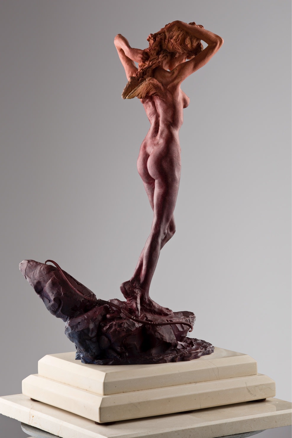 Richard MacDonald, Diana the Huntress, Red, 2017