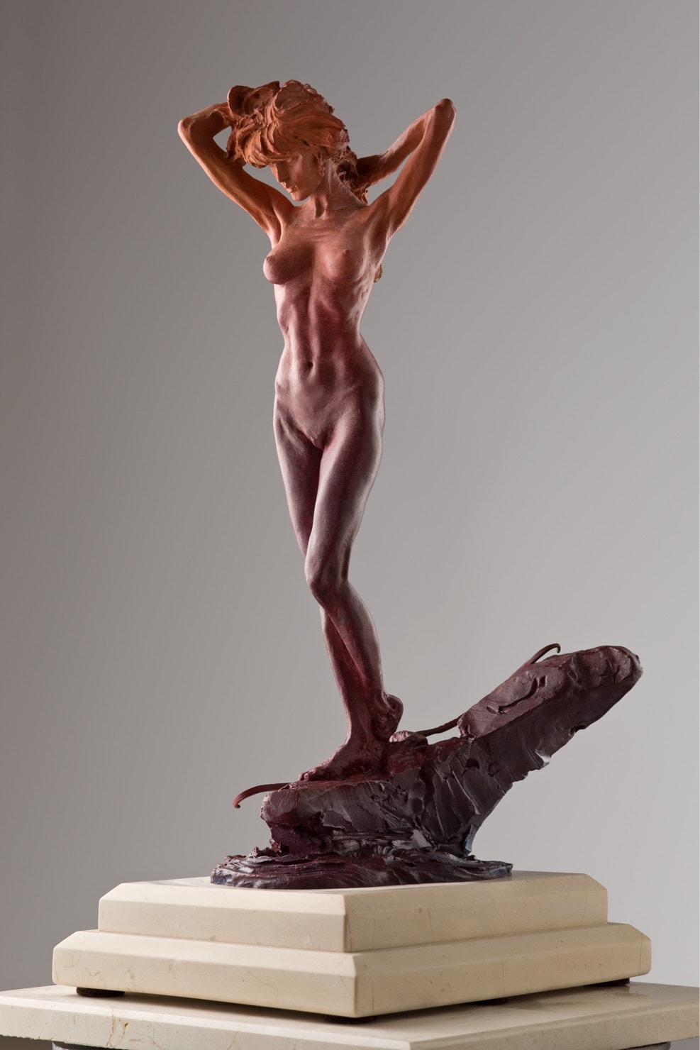 Richard MacDonald, Diana the Huntress, Red, 2017