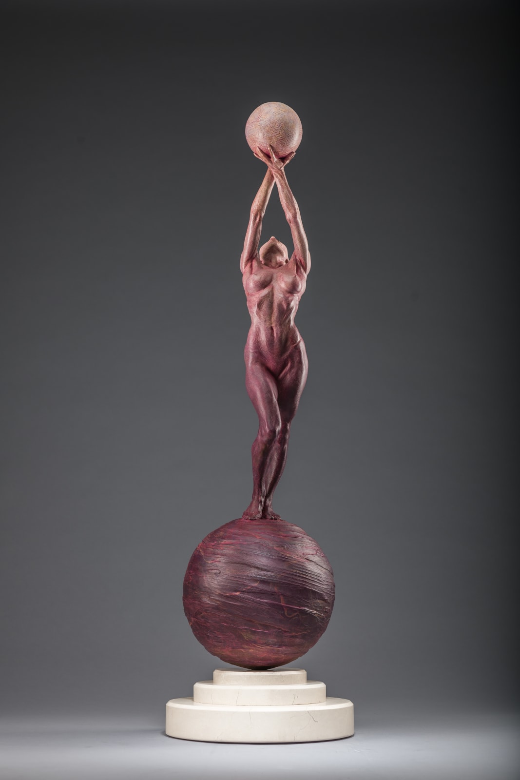 Richard MacDonald, Diana Earth & Moon, Third Life, Red, 2018