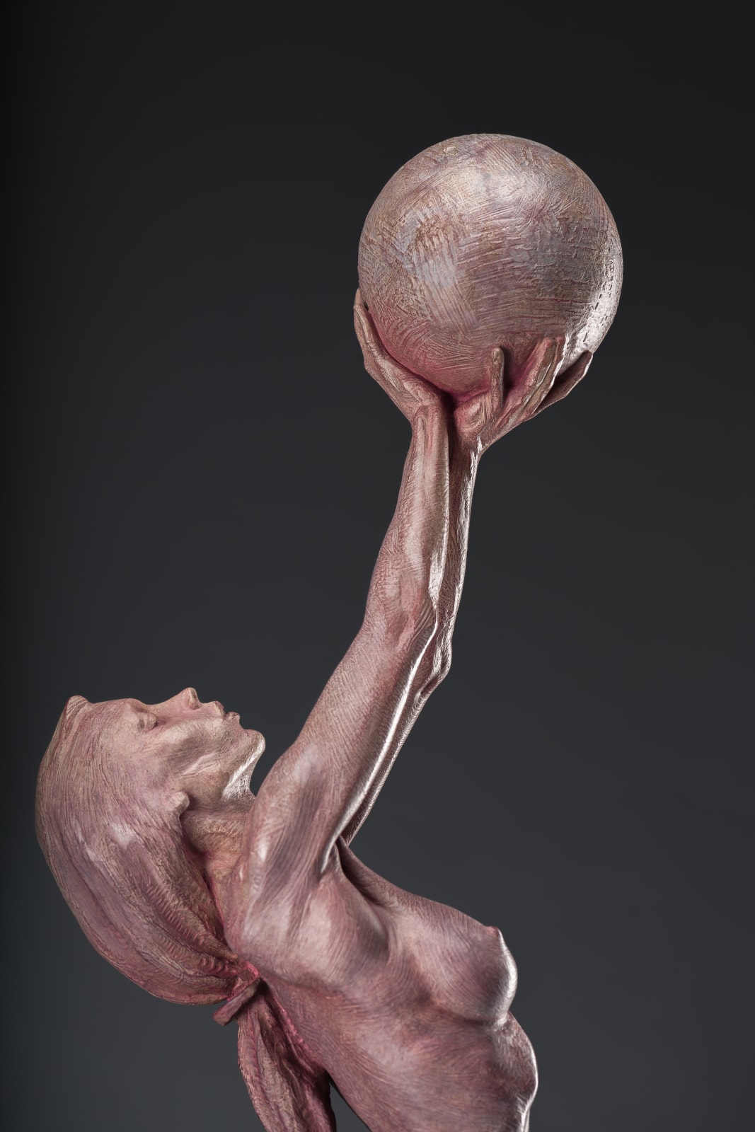 Richard MacDonald, Diana Earth & Moon, Third Life, Red, 2018