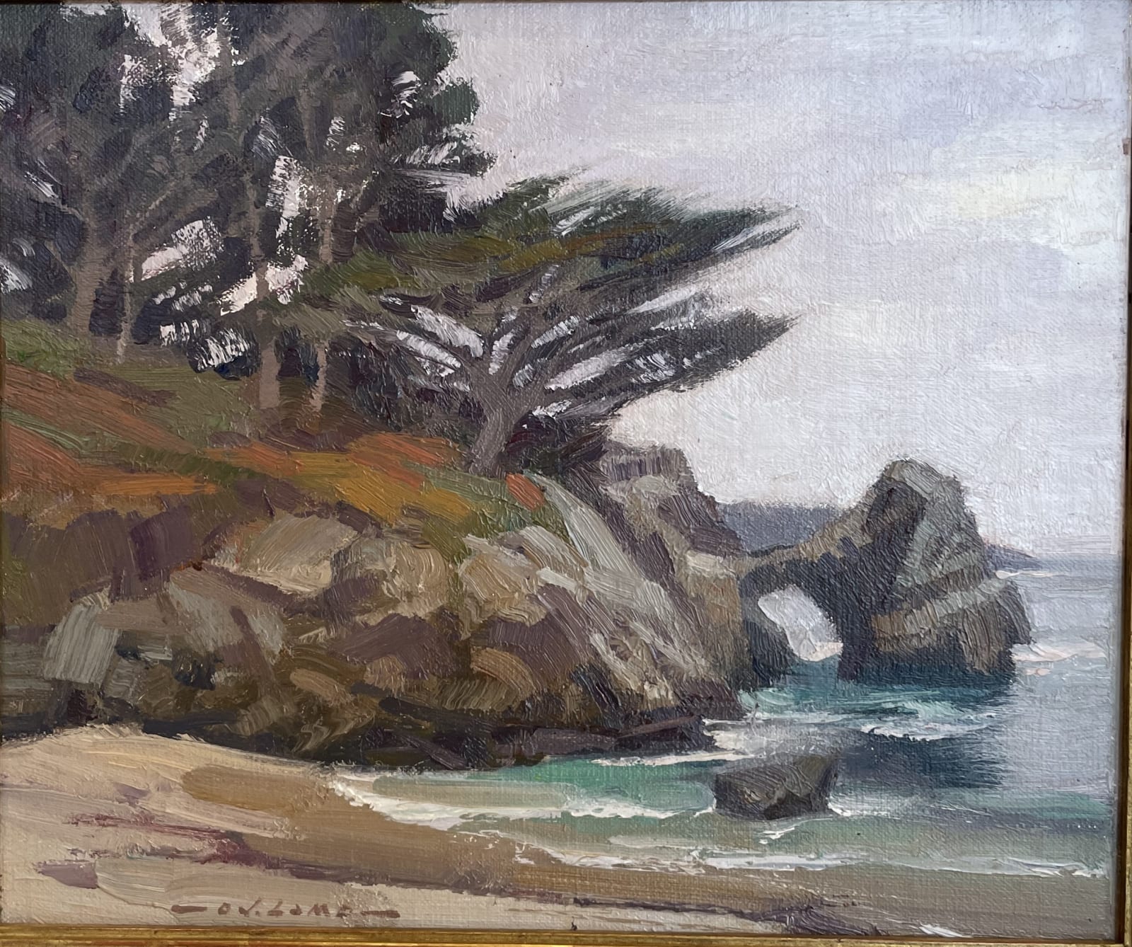 Jim Lamb, Archway, Gibson Beach - Pt Lobos, 2015