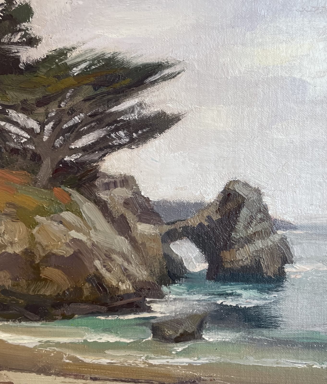 Jim Lamb, Archway, Gibson Beach - Pt Lobos, 2015